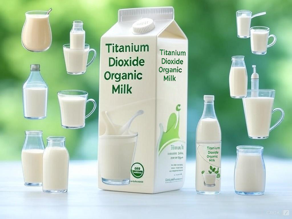 Titanium Dioxide Organic Milk